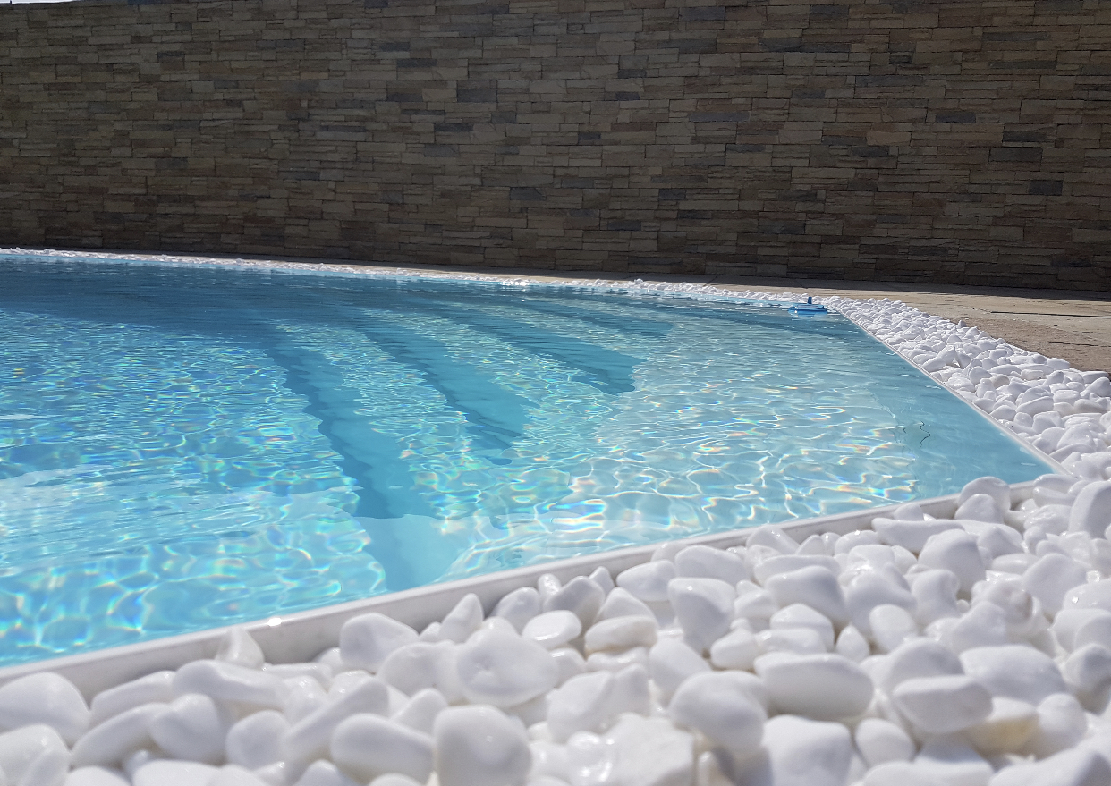 PP-Einbaupool ohne Innenfolie