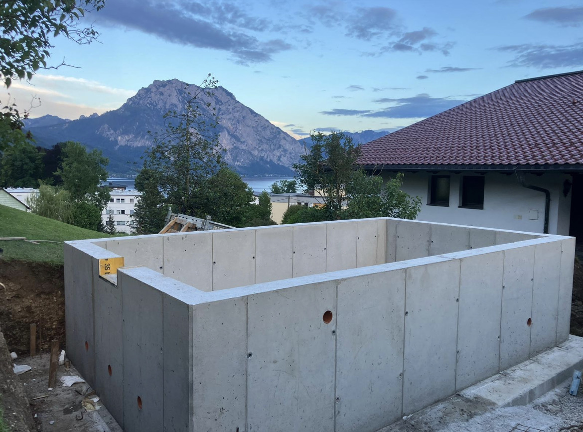 Pool Neubau