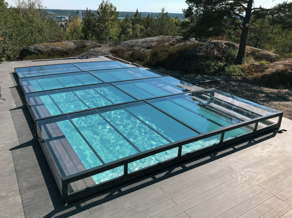 Pool Überdachung